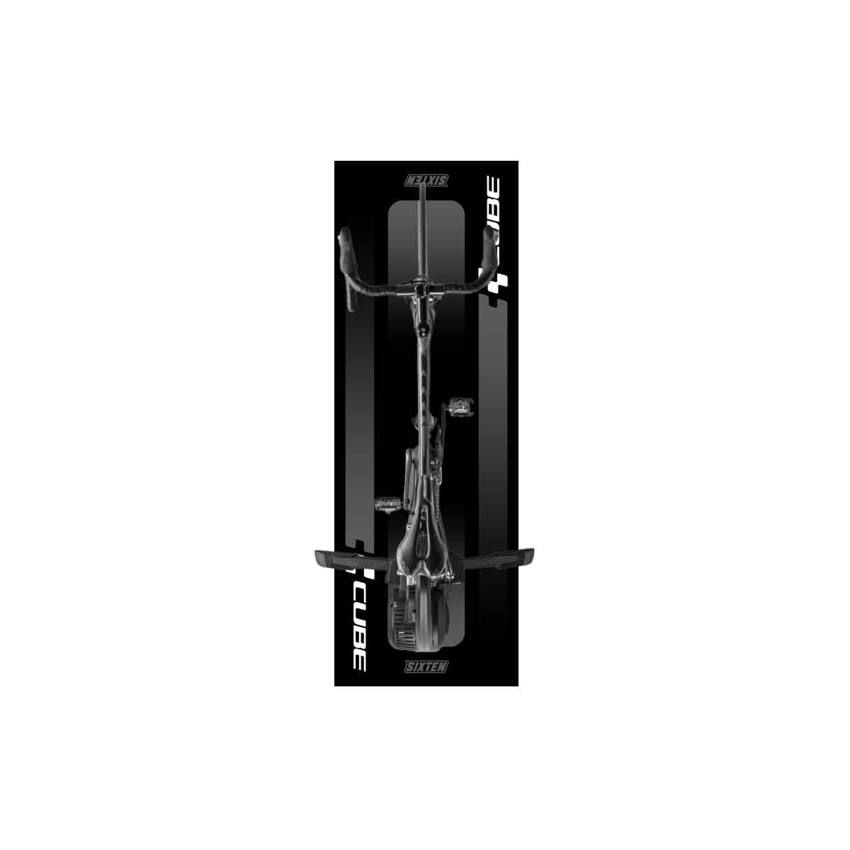 Tapetto per Rulli Bici Stock Cube Marker 65x180