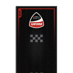 Alfombra Moto DUCATI Racer 95X240