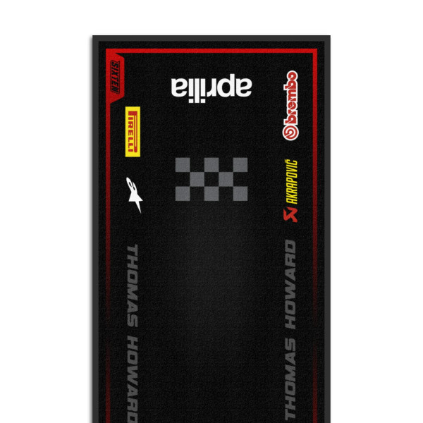 Personalisierte Aprilia-Matte