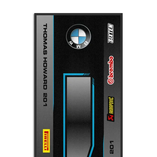 Gepersonaliseerde BMW-mat
