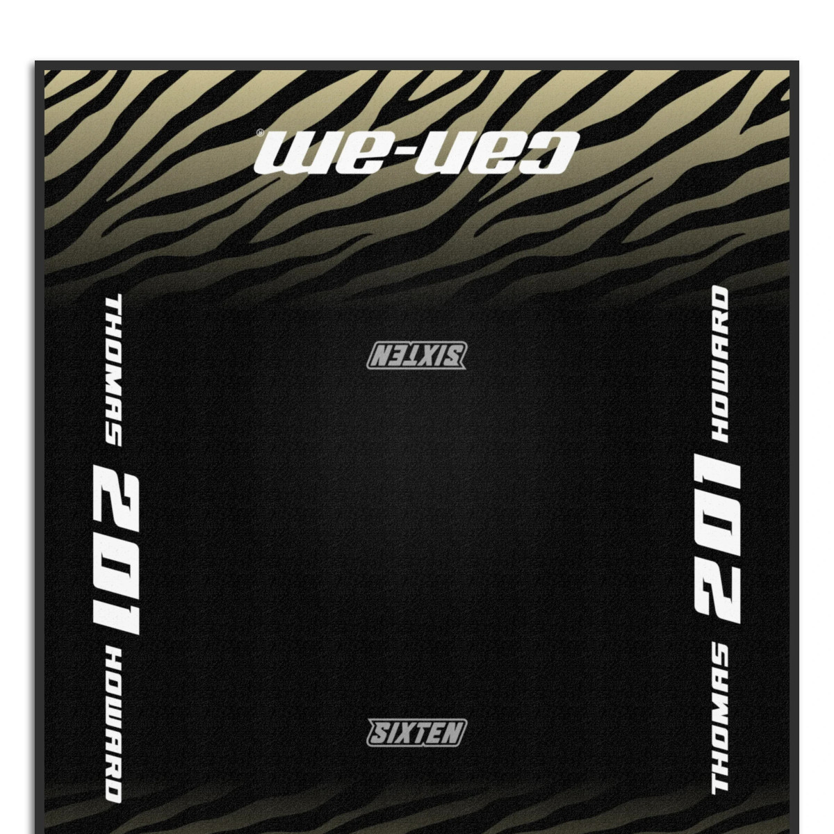Gepersonaliseerde Can-Am-mat