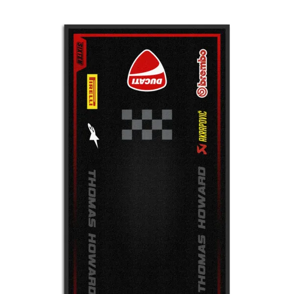 Gepersonaliseerde Ducati-mat
