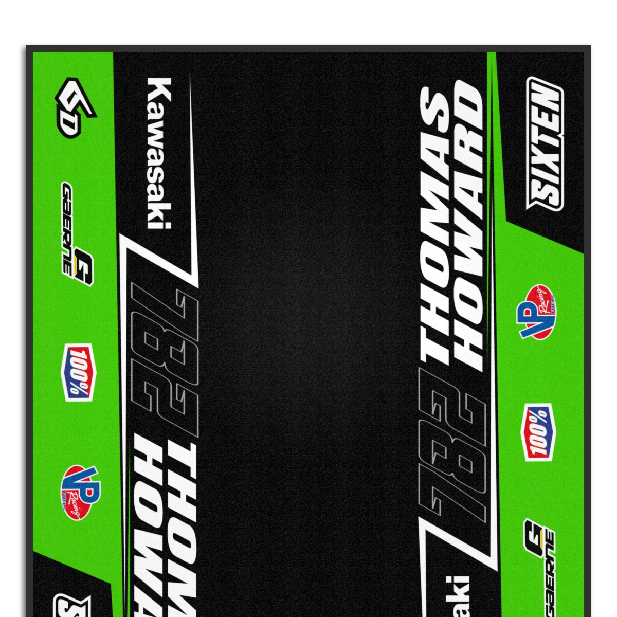 Tapis Personnalisé Kawasaki