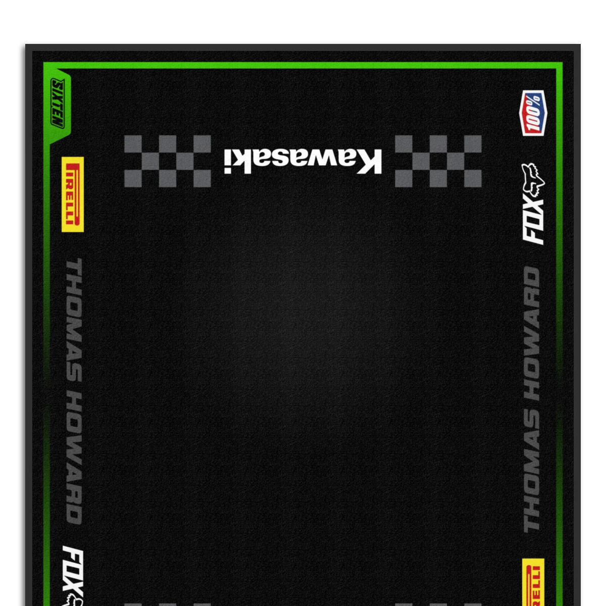 Custom Kawasaki Mat