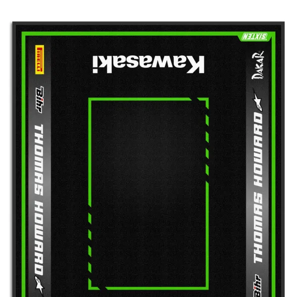 Gepersonaliseerde Kawasaki-mat