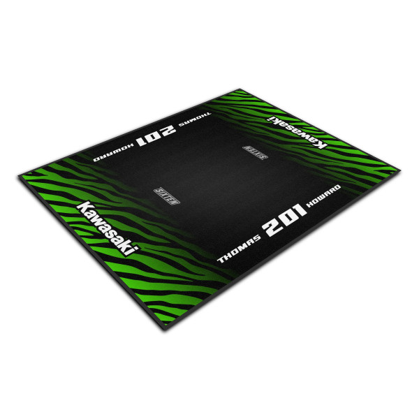 Gepersonaliseerde Kawasaki-mat