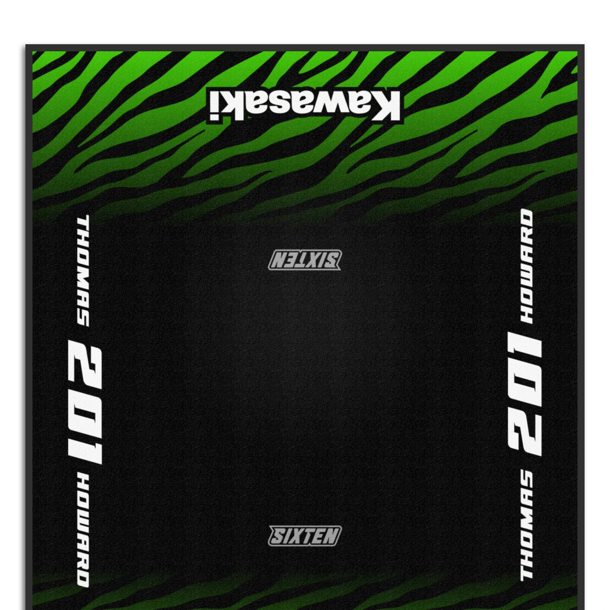Tapis Personnalisé Kawasaki
