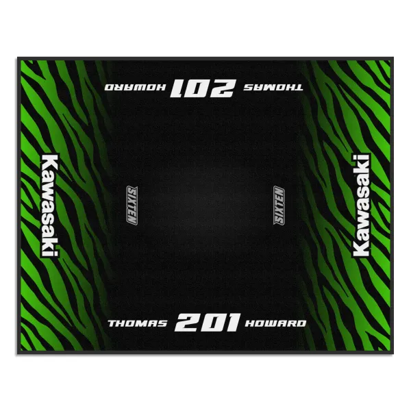 Custom Kawasaki Mat