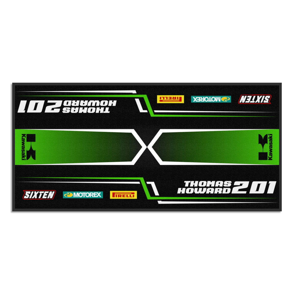 Custom Kawasaki Mat