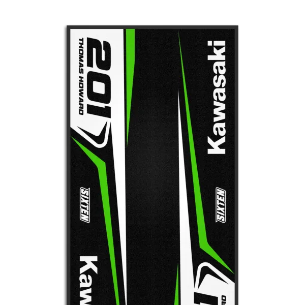 Gepersonaliseerde Kawasaki-mat