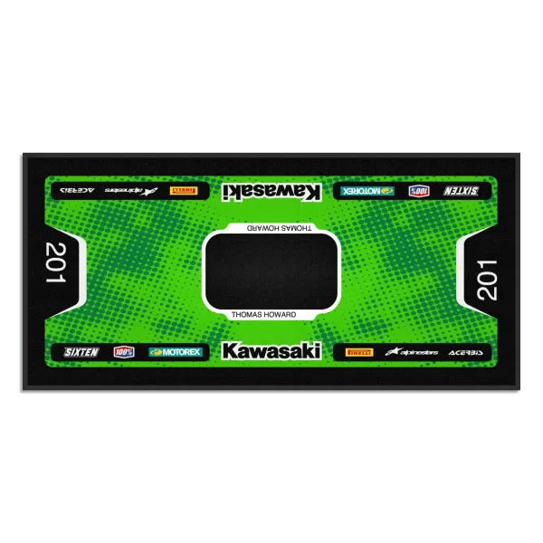 Custom Kawasaki Mat