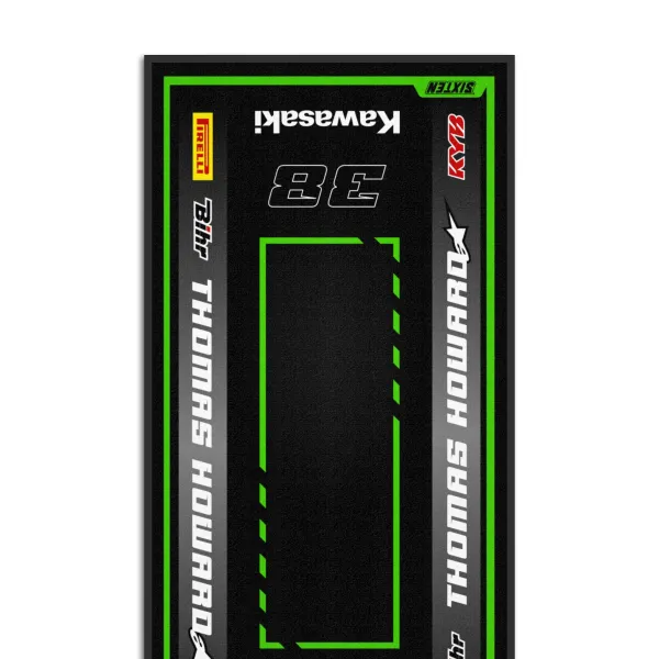 Gepersonaliseerde Kawasaki-mat