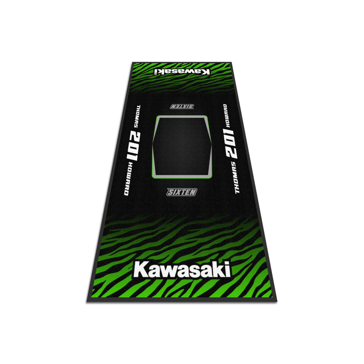 Gepersonaliseerde Kawasaki-mat