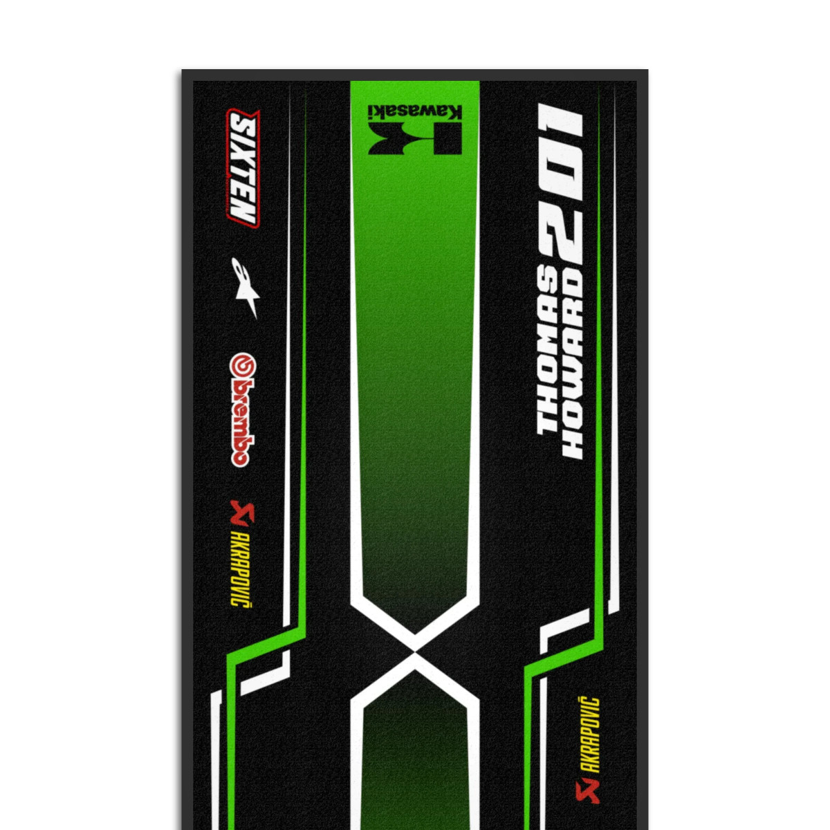 Alfombra Personalizada Kawasaki