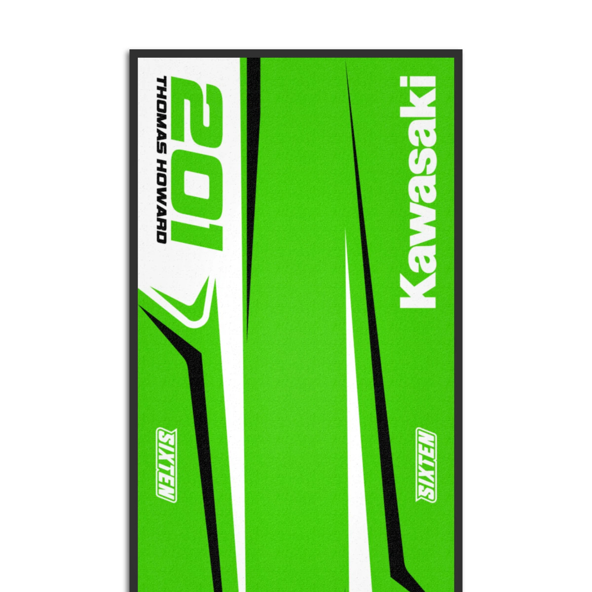 Personalisierte Kawasaki-Matte