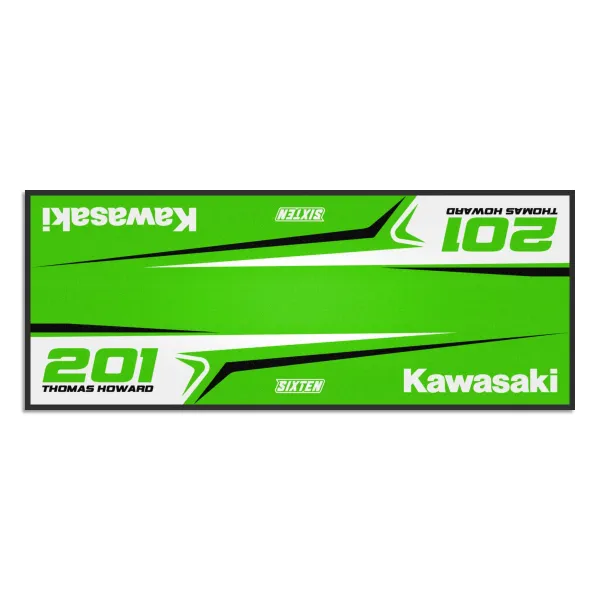 Alfombra Personalizada Kawasaki