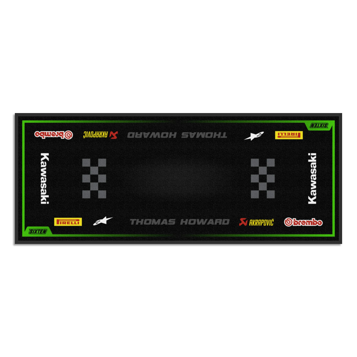 Gepersonaliseerde Kawasaki-mat
