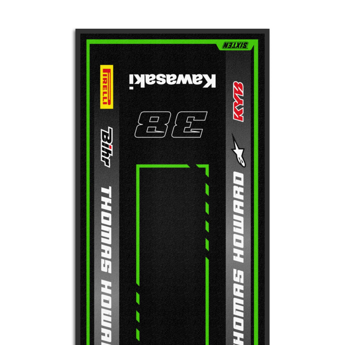 Alfombra Personalizada Kawasaki
