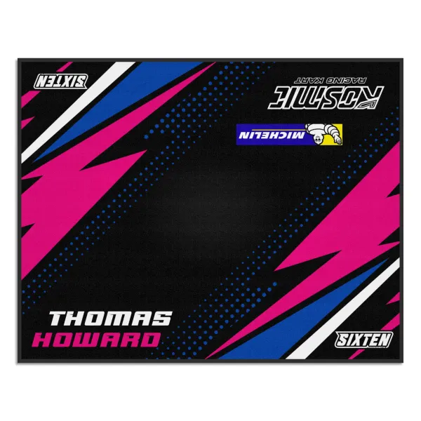 Gepersonaliseerde Kosmic Kart-mat