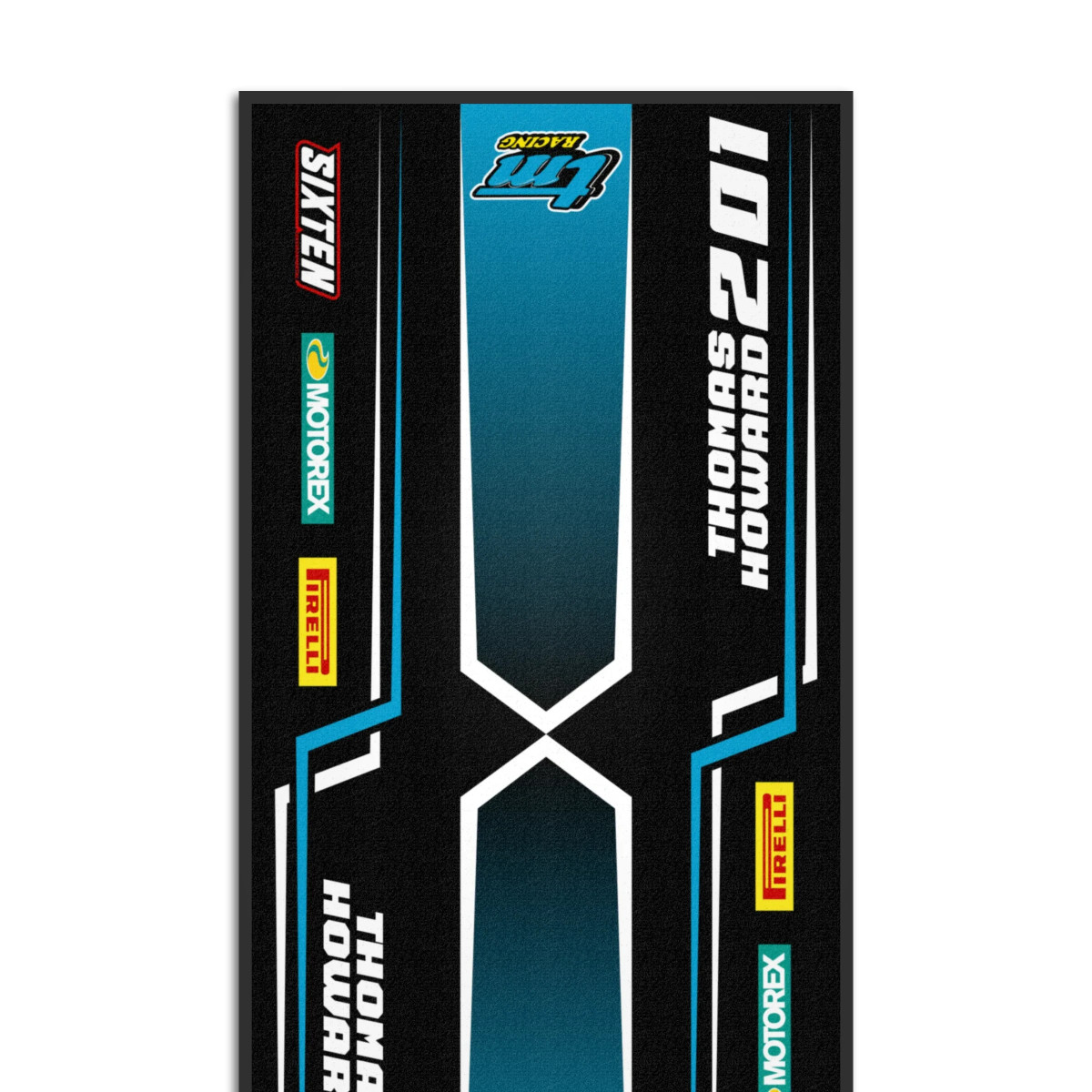 Tapis Personnalisé TM Racing