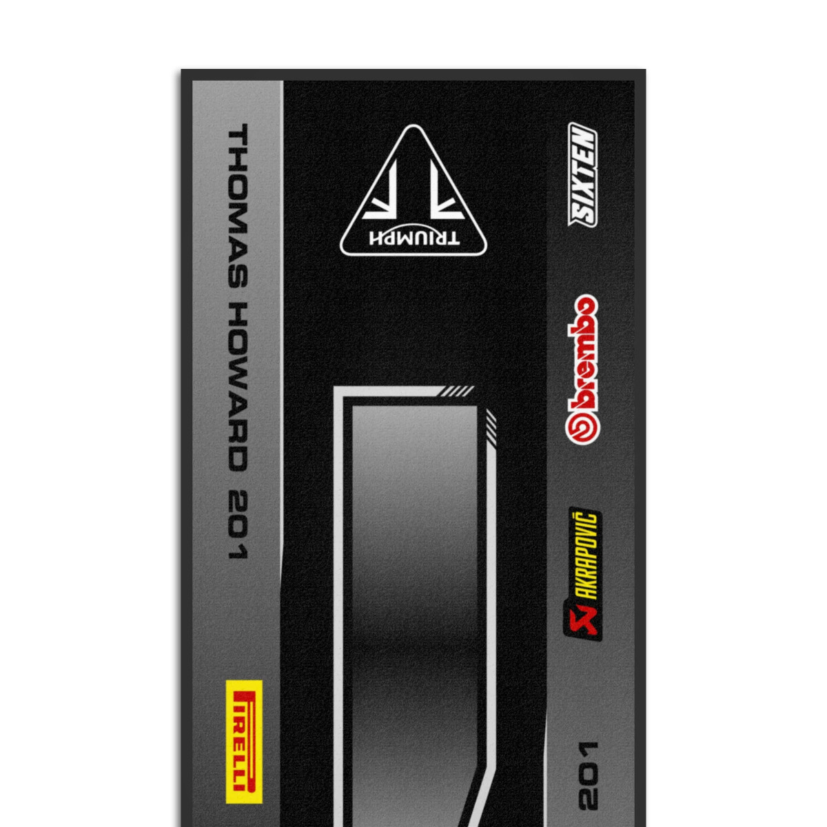 Tapis Personnalisé Triumph