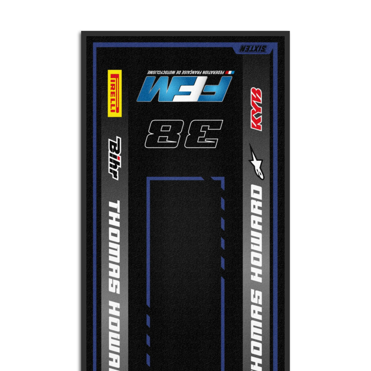 Personalisierte Yamaha-Matte