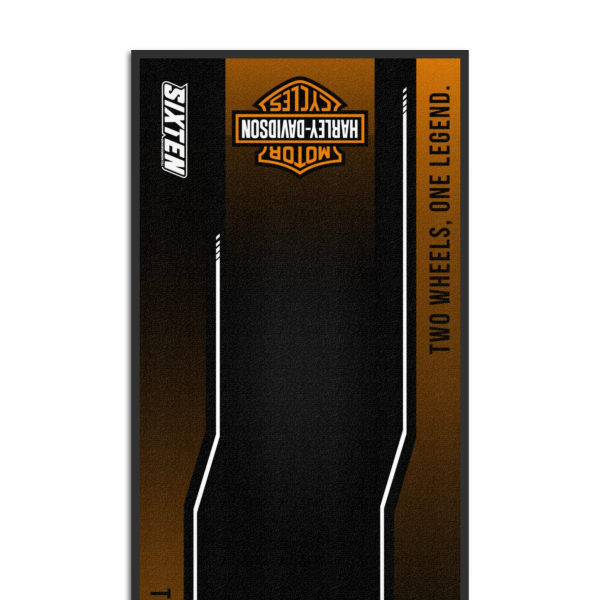 Motorradmatte HARLEY DAVIDSON MARKER Lagerbestand 95X240