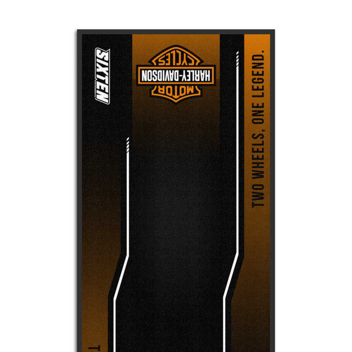 Motorradmatte HARLEY DAVIDSON MARKER Lagerbestand 95X240