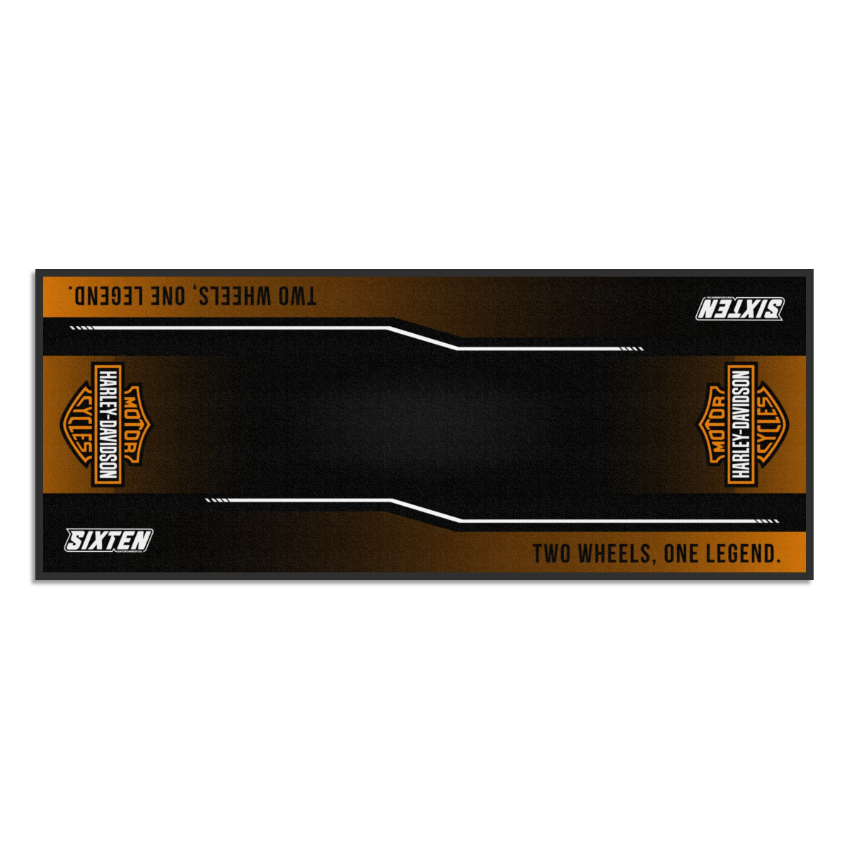 Motorradmatte HARLEY DAVIDSON MARKER Lagerbestand 95X240