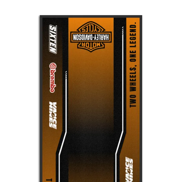 Tapis Personnalisé Harley Moto, Quad, Motorsport