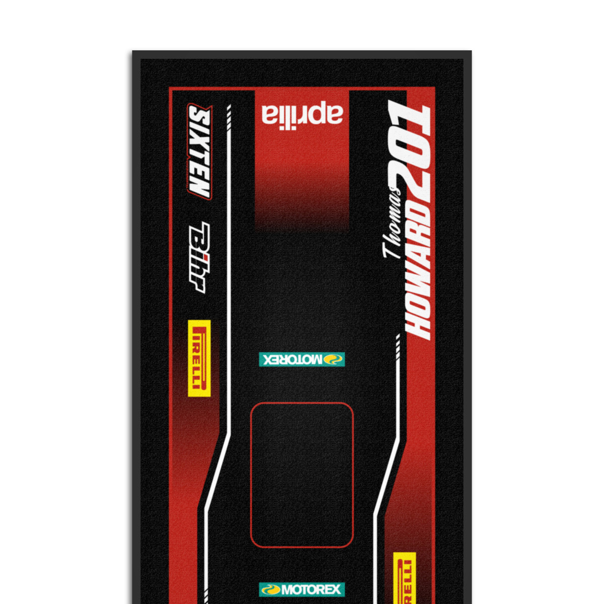 Alfombra Personalizada Aprilia Moto, Quad, Motorsport