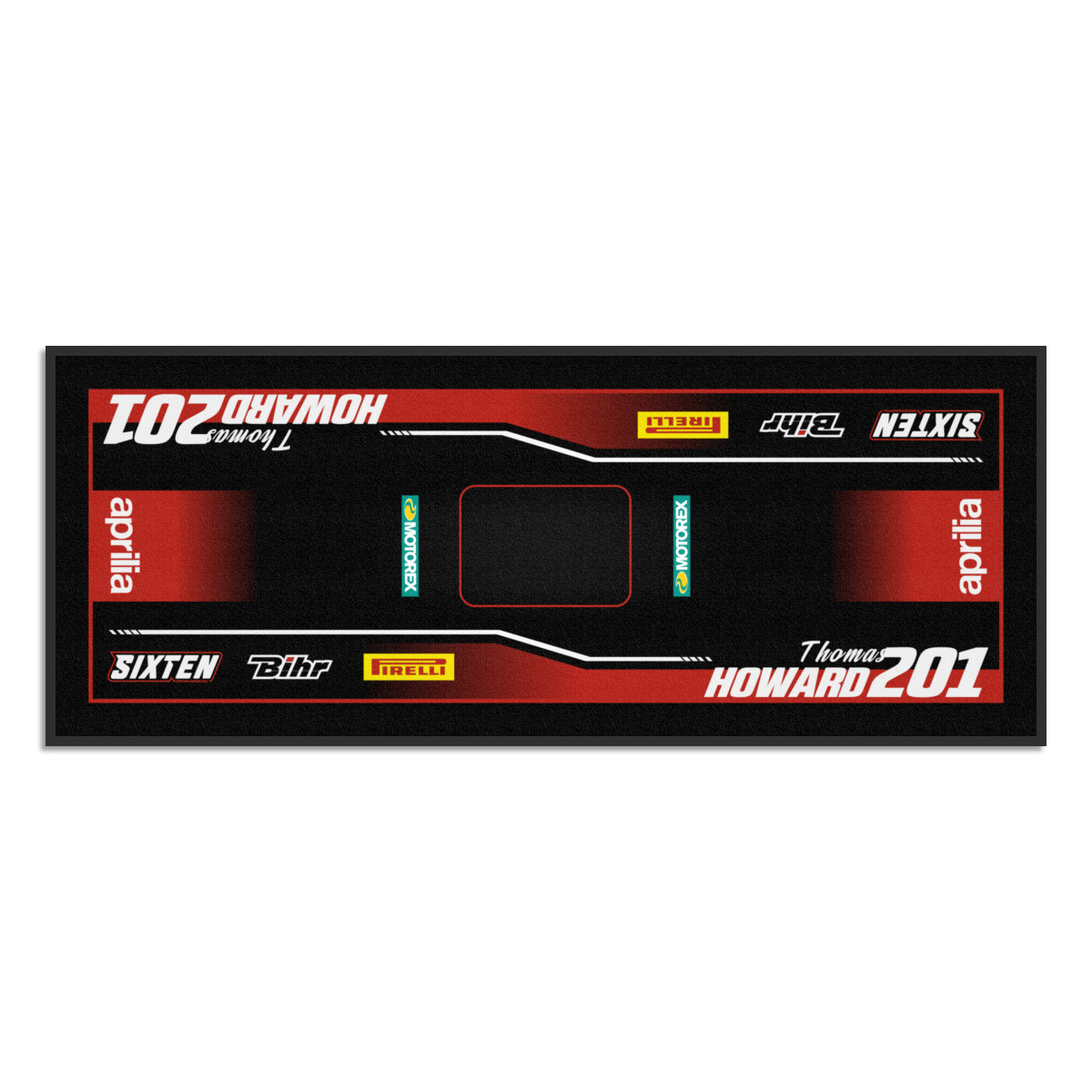 Tapis Personnalisé Aprilia Moto, Quad, Motorsport