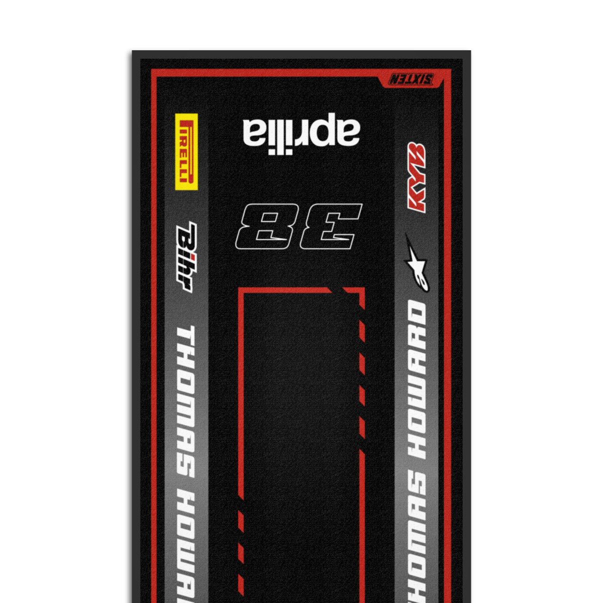 Tapis Personnalisé Aprilia Moto, Quad, Motorsport