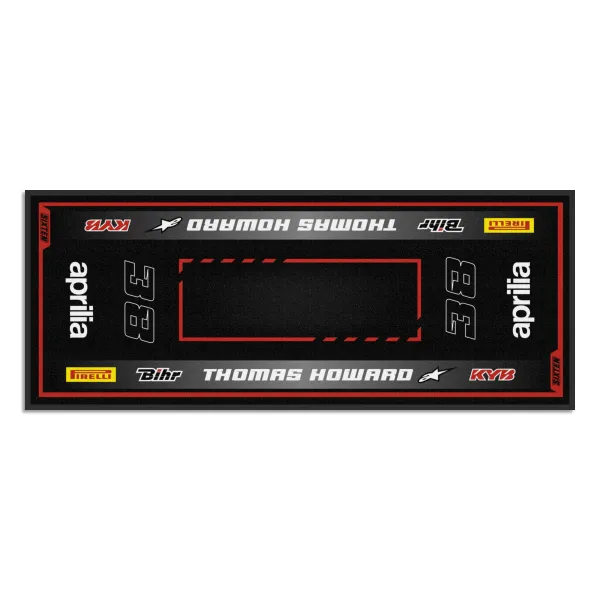 Gepersonaliseerde Aprilia-mat Motor, Quad, Motorsport
