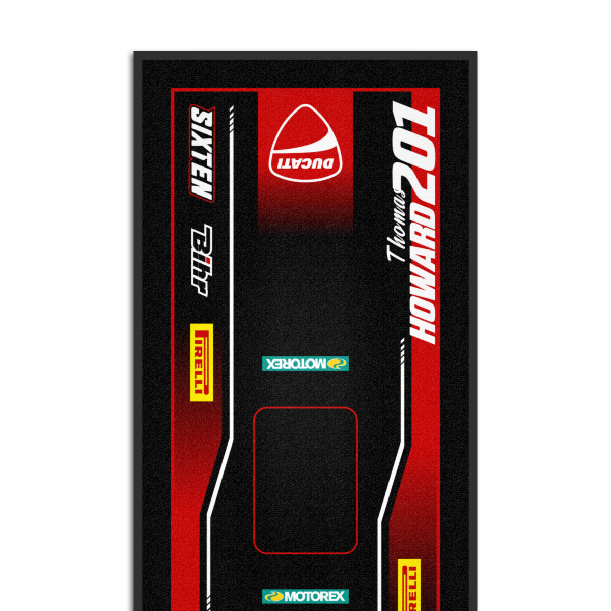 Tappeto Personalizzato Ducati Moto, Quad, Motorsport