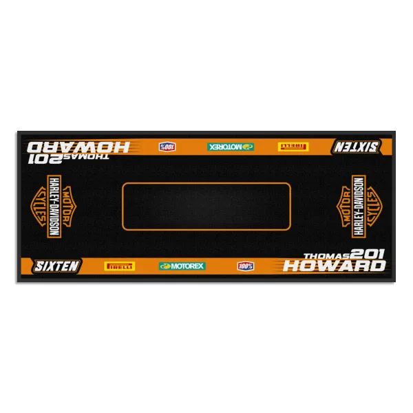 Tapis Personnalisé Harley Moto, Quad, Motorsport