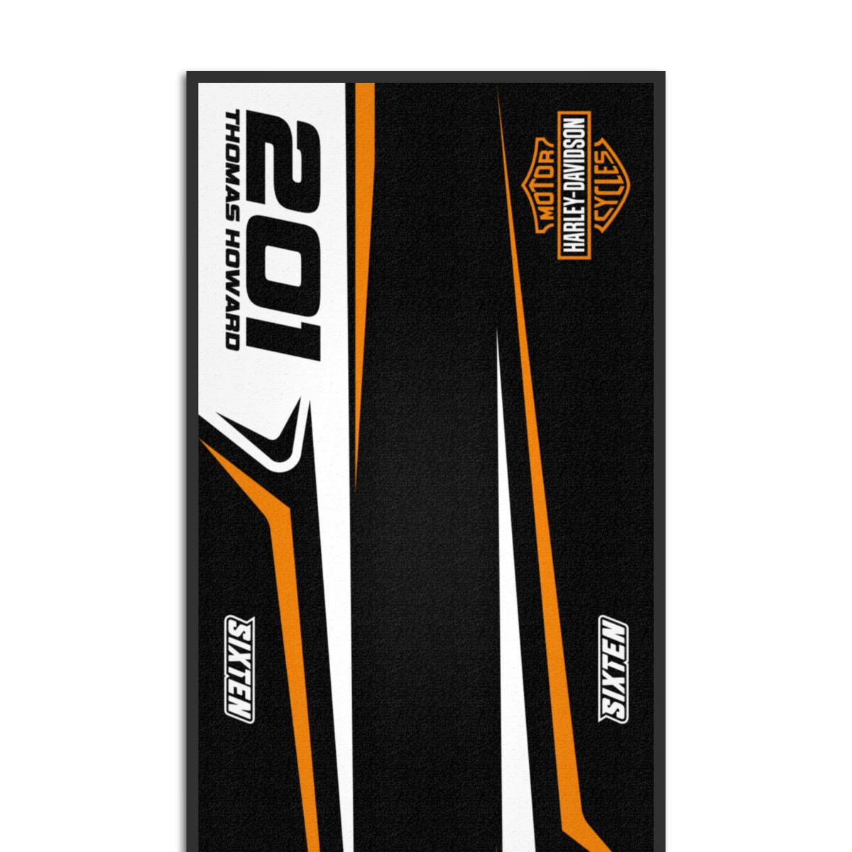 Tapis Personnalisé Harley Moto, Quad, Motorsport