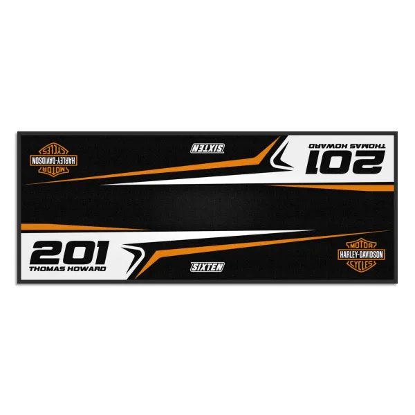 Personalisierte Harley-Matte Motorrad, Quad, Motorsport