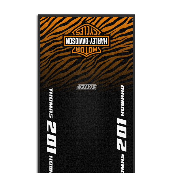 Personalisierte Harley-Davidson-Matte - 95x240 - Wild