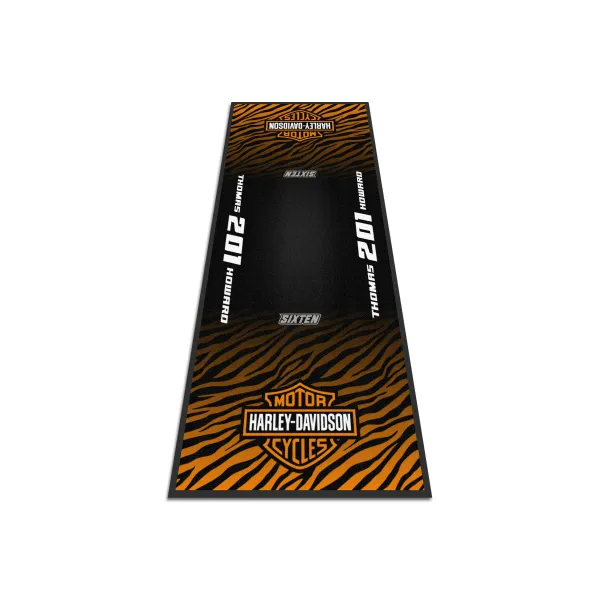 Custom Harley Mat Motorcycle, Quad, Motorsport