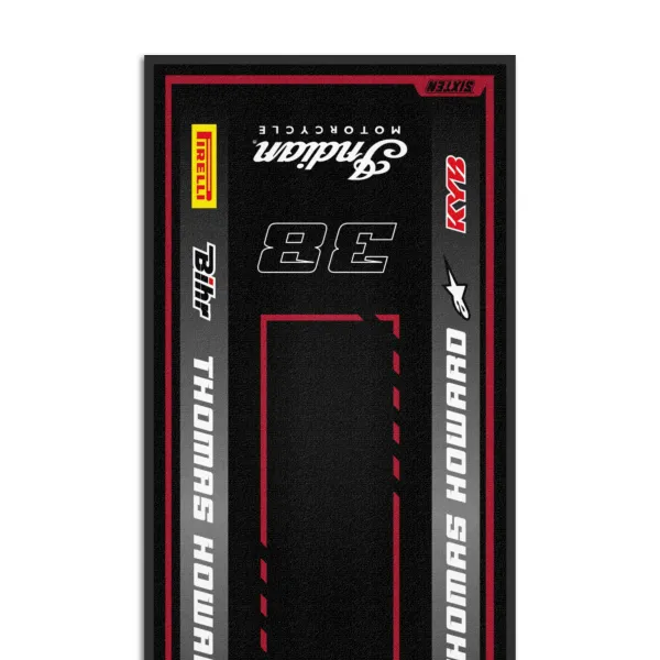 Alfombra Personalizada Indian Moto, Quad, Motorsport