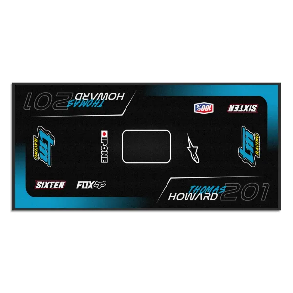 Gepersonaliseerde TM Racing-mat Motocross