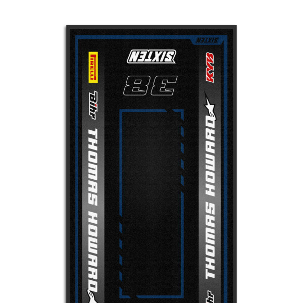 Custom Mat in Husqvarna Colors - 95x200 - Stripe