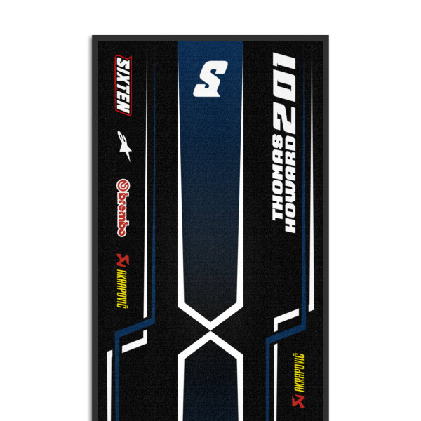 Tappeto Personalizzato nei Colori Husqvarna - 95x240 - Fusion