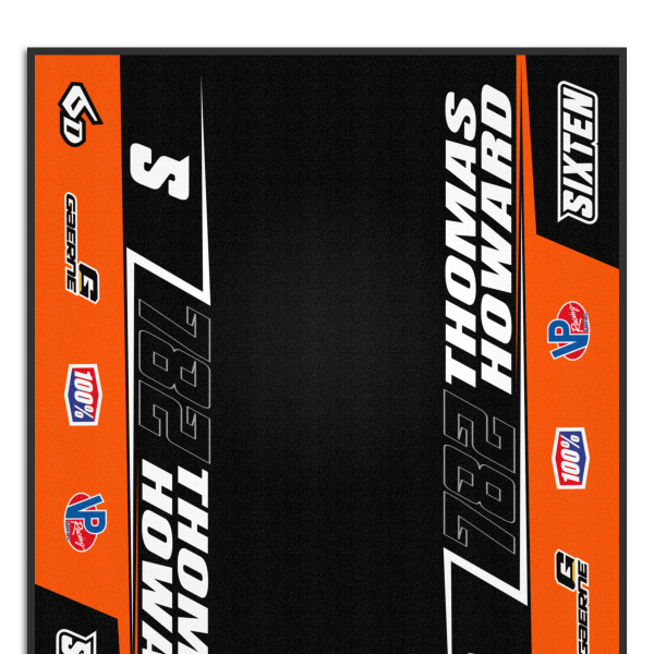 Gepersonaliseerde Mat in KTM Kleuren - 150x190 - Fastline