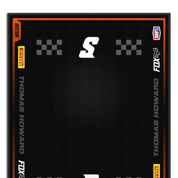 Custom Mat in KTM Colors - 150x190 - Racer