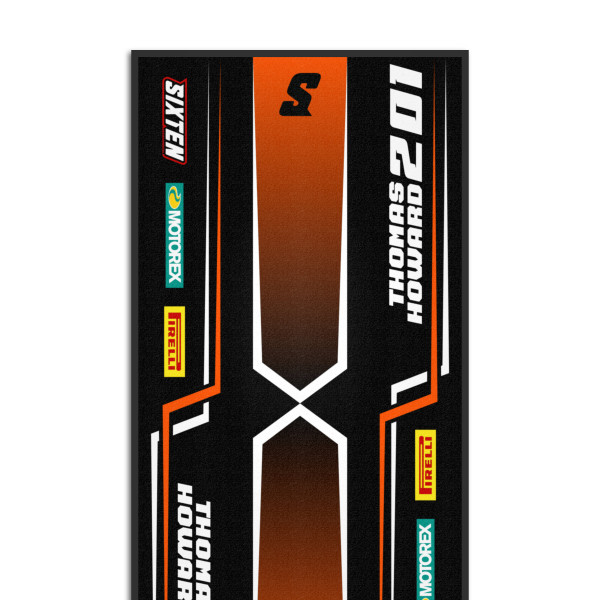Tapis Personnalisé aux Couleurs de votre KTM - 95x200 - Fusion