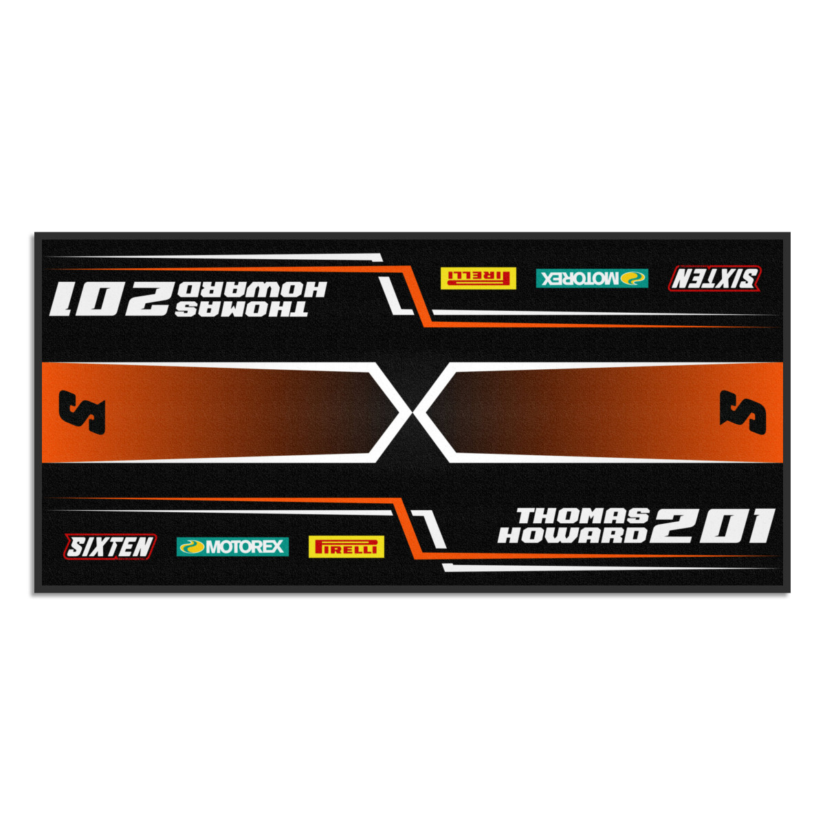 Personalisierte KTM-Matte Motorrad, Quad, Motorsport