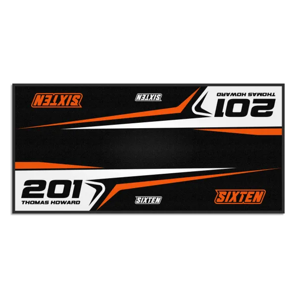 Personalisierte KTM-Matte Motorrad, Quad, Motorsport