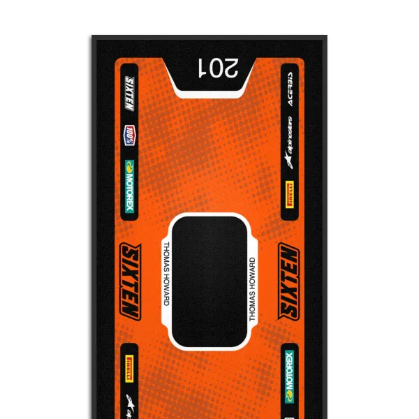 Gepersonaliseerde KTM-mat Motor, Quad, Motorsport